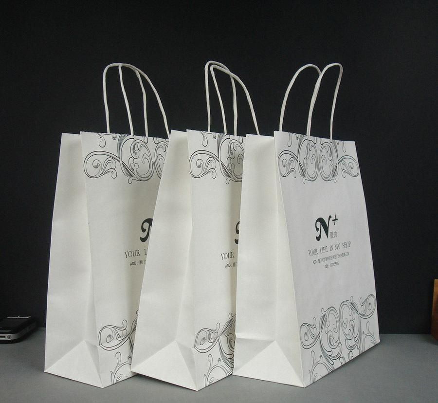 N+服飾牛皮紙袋印刷